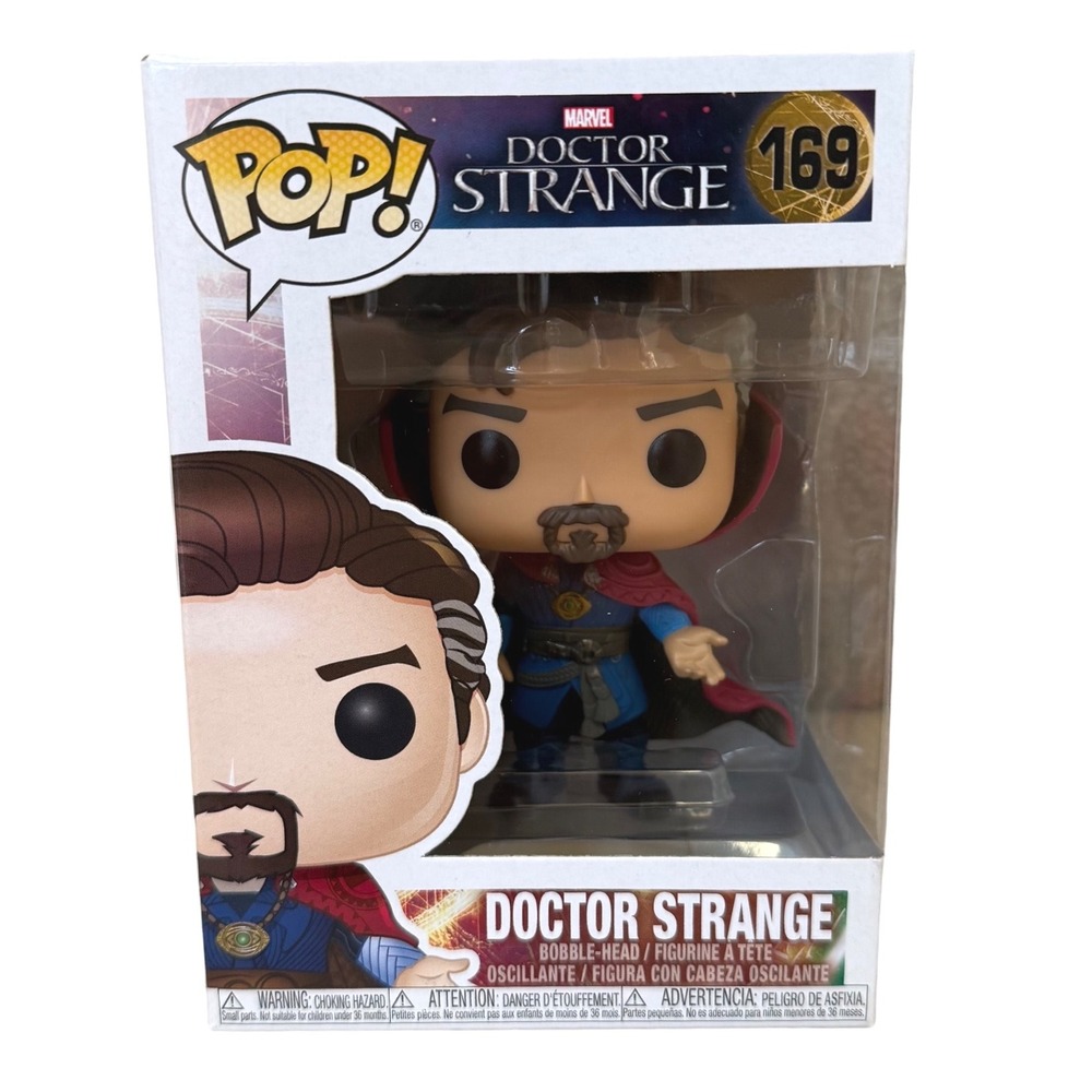Funko Pop Marvel Doctor Strange 169 Bobblehead Figure New In Box Sealed‎
